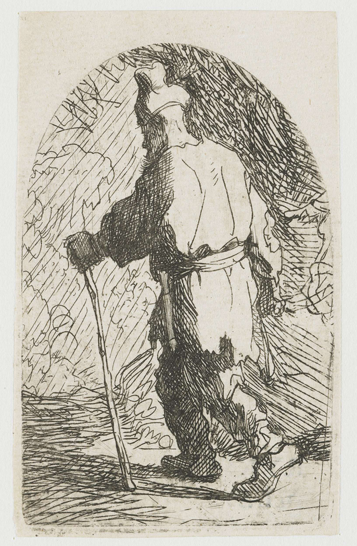  伦勃朗·梵·莱茵 Rembrandt van Rijn——牵马的老人1